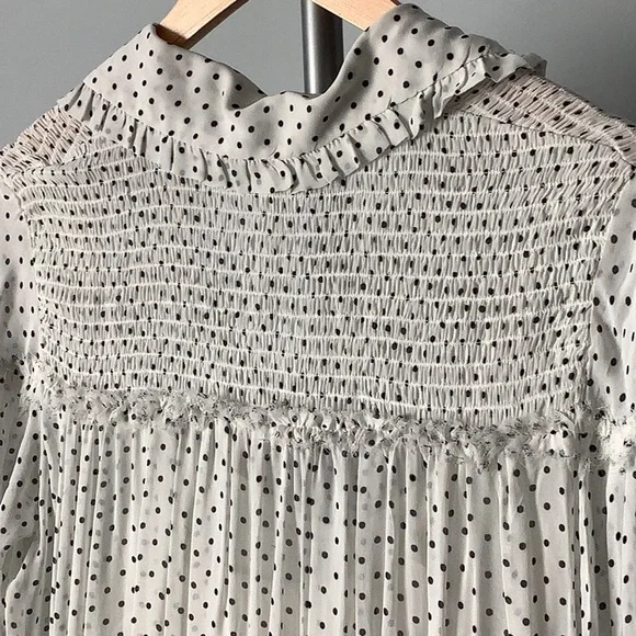 💫HP💫ANTHROPOLOGIE Tiered Chiffon Dress - Picture 6 of 12